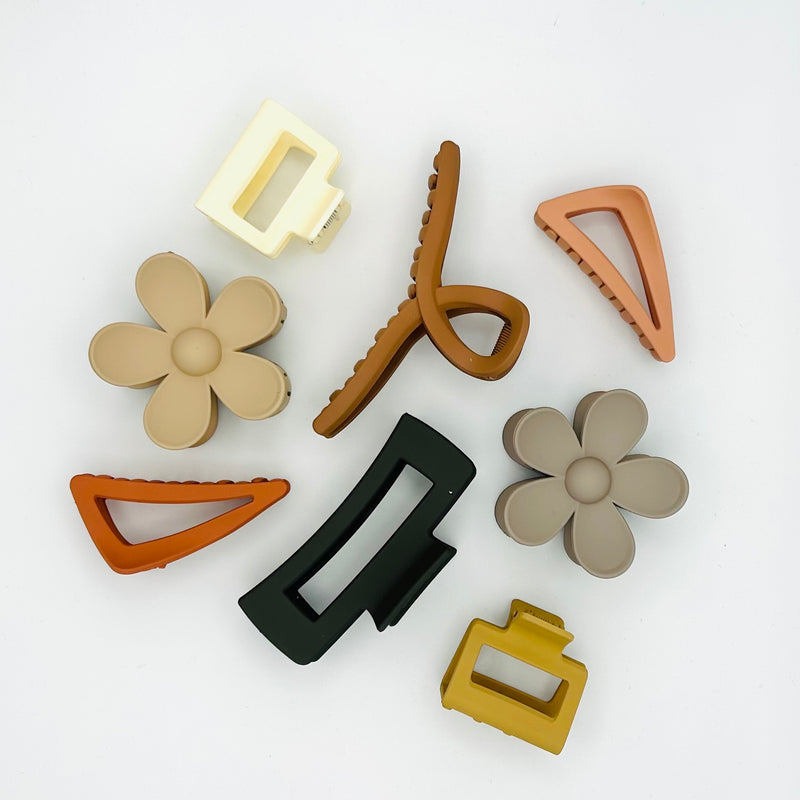 Matte HAIR CLIPS