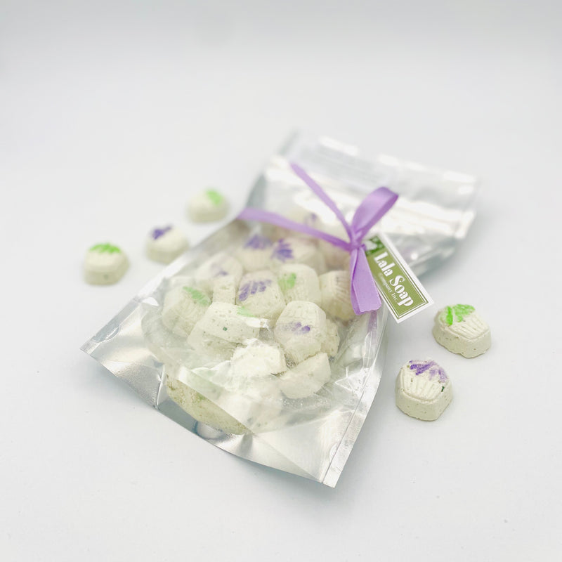Mini Cupcake BATH BOMBs ~ Matcha Mint