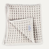 POKOLOKO ORGANIC COTTON Waffle Towels - Light Grey