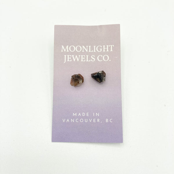 MOONLIGHT JEWELs Earrings Smokey Quartz