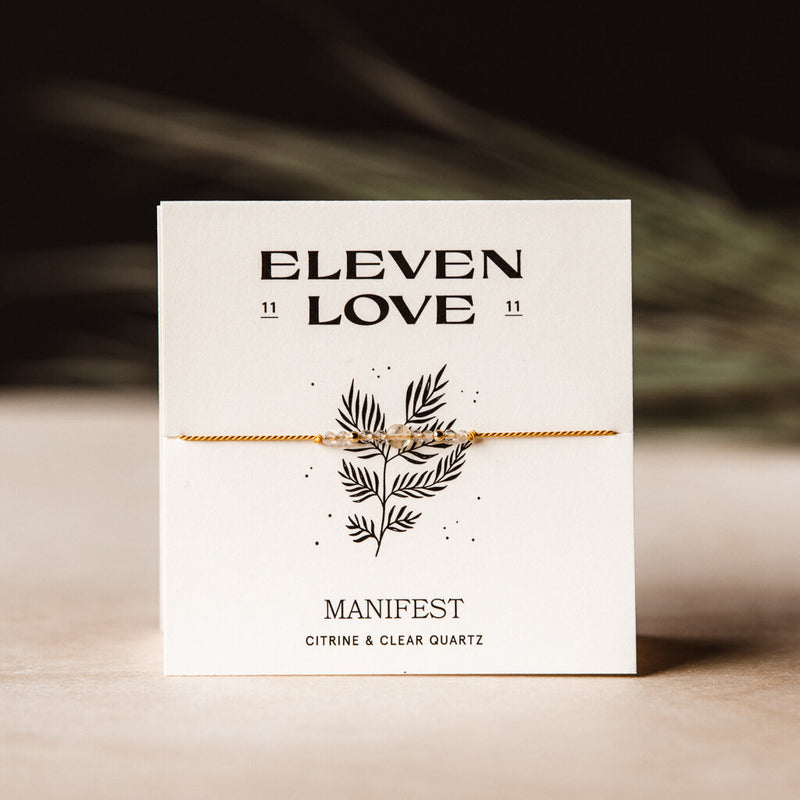 ELEVEN LOVE Wish Bracelet MANIFEST