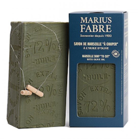MARIUS FABRE MARSEILLE SOAP BAR 1 Kg Block & Wire Cutter