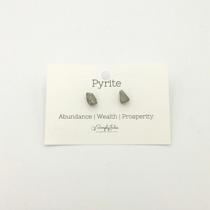 SIMPLY JULES Earrings ~ Pyrite