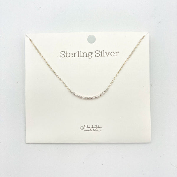 SIMPLY JULES Necklace ~ Sterling Silver