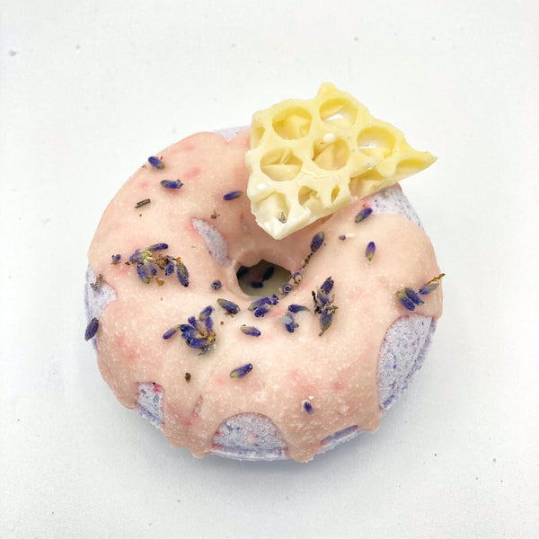 DONUT BATH BOMB Lavender Honey