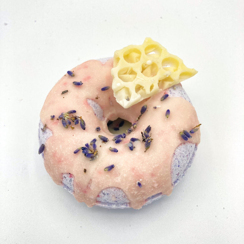 DONUT BATH BOMB Lavender Honey