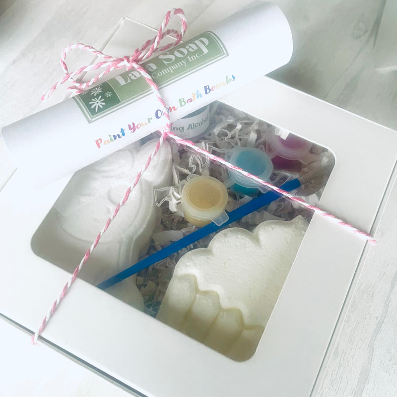 Paint Your Own Bath Bombs