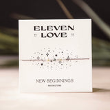 ELEVEN LOVE Wish Bracelet NEW BEGINNINGS