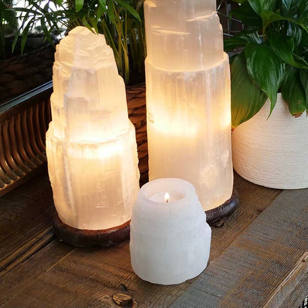 SELENITE Lamp