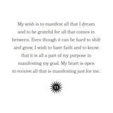 ELEVEN LOVE Wish Bracelet MANIFEST
