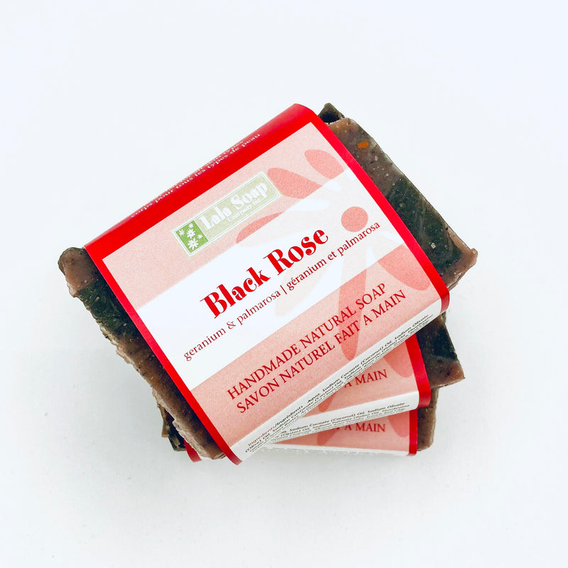 NATURAL SOAP Black Rose