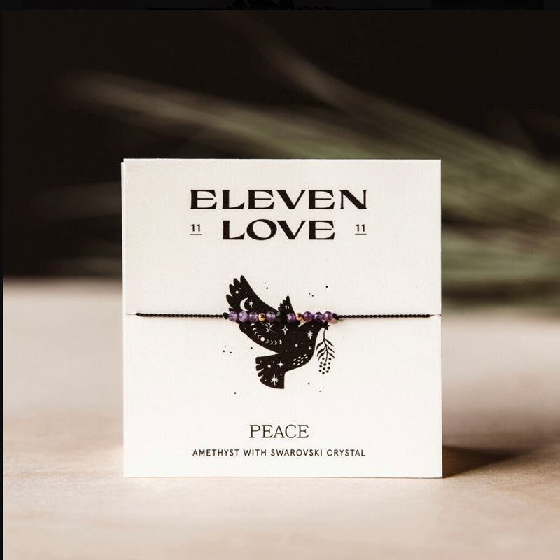 ELEVEN LOVE Wish Bracelet PEACE