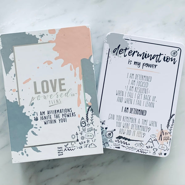 LOVE POWERED Teen Affirmation Cards