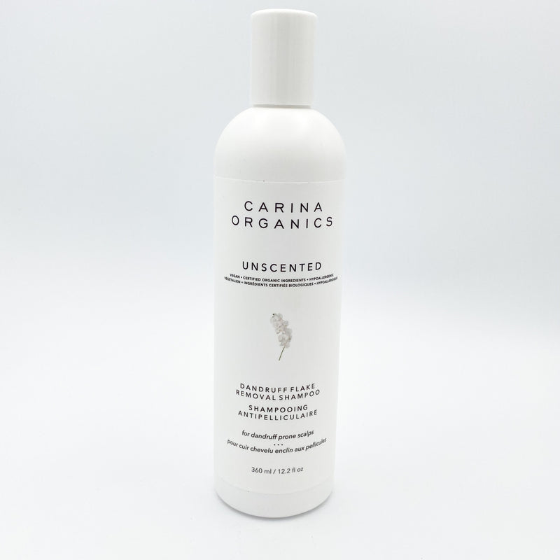 CARINA ORGANICS Dandruff Flake Removal SHAMPOO ~ UNscented