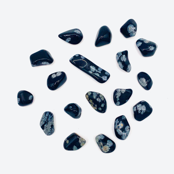 CRYSTALS Snowflake Obsidian