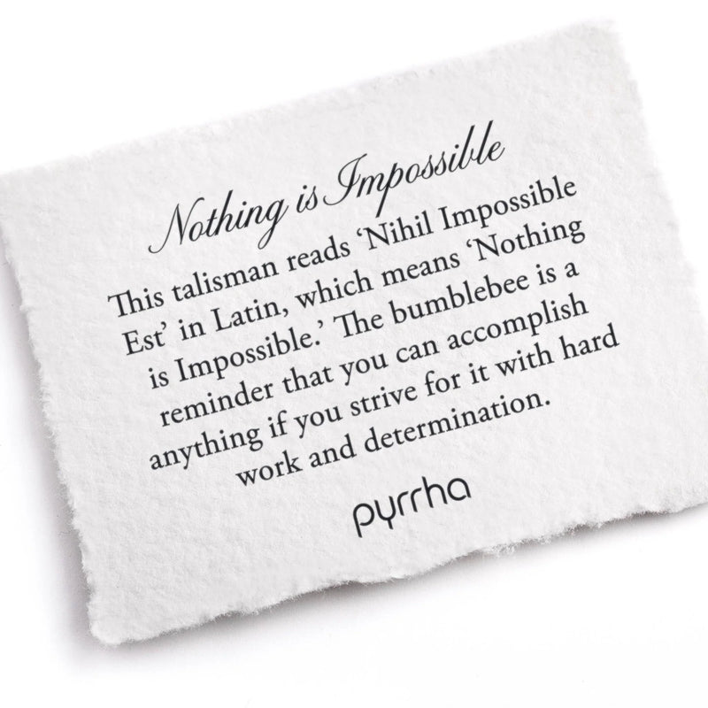 PYRRAH Necklace ~ Nothing is Impossible