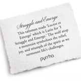 PYRRAH Necklace ~ Struggle & Emerge